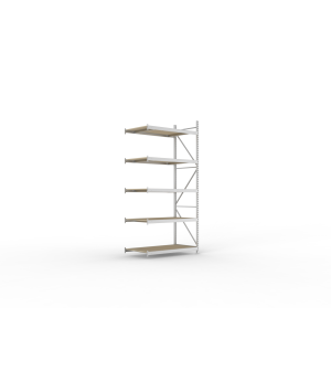 Weitspannregal Anbauregal 3000×1400×800 mm, 600 kg Fachlast 