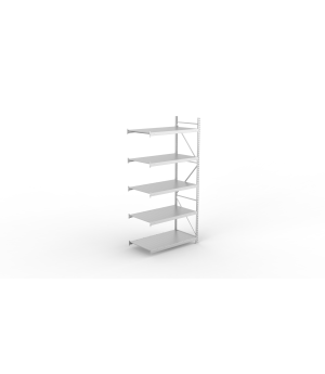 Weitspannregal Anbauregal 3000×1400×800 mm, 600 kg Fachlast 