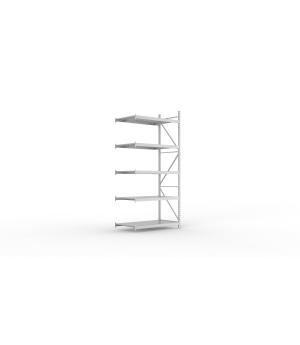 Weitspannregal Anbauregal 3000×1400×800 mm, 600 kg Fachlast 