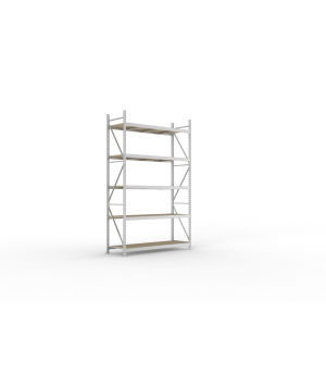 Weitspannregal Grundregal 3000×1800×650 mm, 600 kg Fachlast 