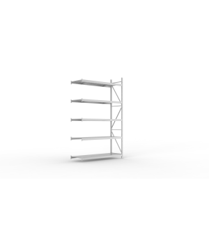 Weitspannregal Anbauregal 3000×1800×650 mm, 600 kg Fachlast 