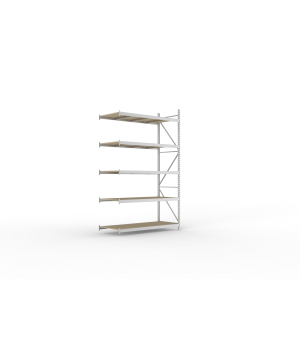 Weitspannregal Anbauregal 3000×1800×800 mm, 600 kg Fachlast 