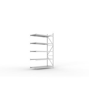 Weitspannregal Anbauregal 3000×1800×800 mm, 600 kg Fachlast 