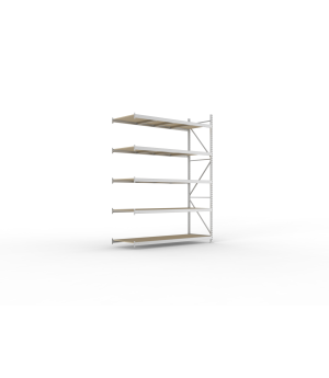 Weitspannregal Anbauregal 3000×2200×800 mm, 600 kg Fachlast 