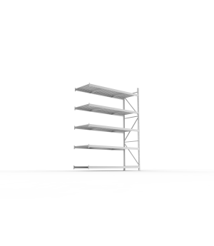 Weitspannregal Anbauregal 3000×2200×800 mm, 600 kg Fachlast 