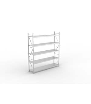 Weitspannregal Grundregal 3000×2600×650 mm, 490 kg Fachlast 