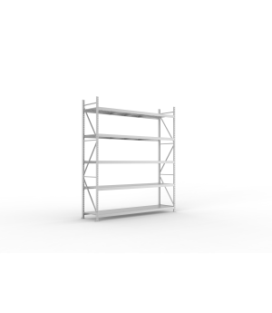 Weitspannregal Grundregal 3000×2600×650 mm, 490 kg Fachlast 