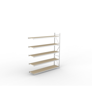 Weitspannregal Anbauregal 3000×2600×650 mm, 490 kg Fachlast 