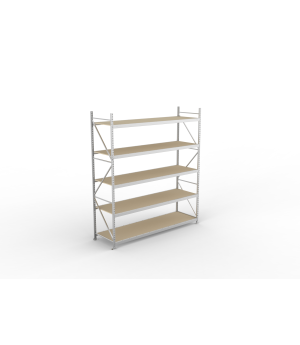 Weitspannregal Grundregal 3000×2600×800 mm, 490 kg Fachlast 