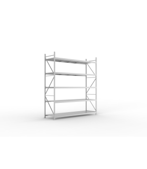 Weitspannregal Grundregal 3000×2600×800 mm, 490 kg Fachlast 