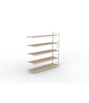 Weitspannregal Anbauregal 3000×2600×800 mm, 490 kg Fachlast 