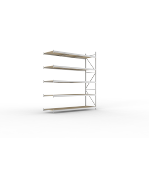 Weitspannregal Anbauregal 3000×2600×800 mm, 490 kg Fachlast 