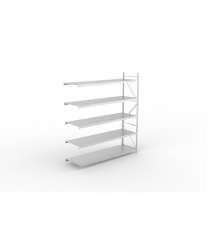 Weitspannregal Anbauregal 3000×2600×800 mm, 490 kg Fachlast 
