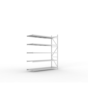 Weitspannregal Anbauregal 3000×2600×800 mm, 490 kg Fachlast 
