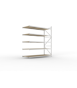 Weitspannregal Anbauregal 3000×2600×1050 mm, 490 kg Fachlast