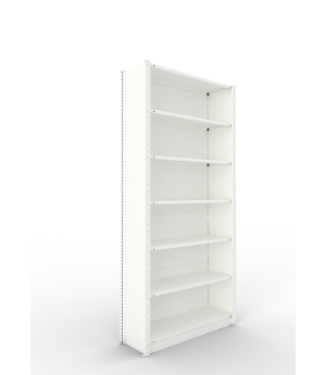 Büroregal Grundregal 2200×1000×300 mm, 72 Ordner – META