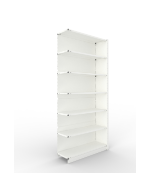 Büroregal Anbauregal 2200×1000×300 mm, 72 Ordner – META