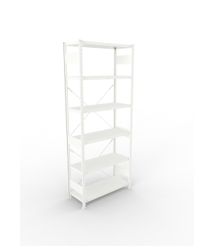 Fachbodenregal Grundregal 2500×1000×400 mm, 230 kg Fachlast 