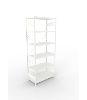 Fachbodenregal Grundregal 2500×1000×500 mm, 230 kg Fachlast 