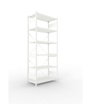 Fachbodenregal Grundregal 2500×1000×500 mm, 230 kg Fachlast 