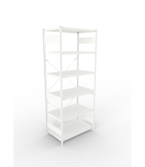 Fachbodenregal Grundregal 2500×1000×600 mm, 230 kg Fachlast 