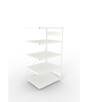 Fachbodenregal Anbauregal 2000×1000×800 mm, 230 kg Fachlast 