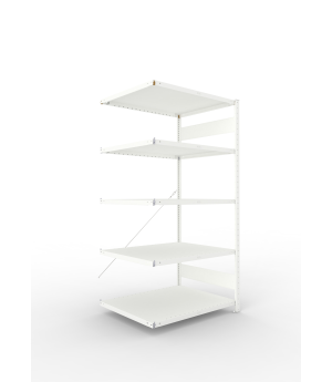 Fachbodenregal Anbauregal 2000×1000×800 mm, 230 kg Fachlast 
