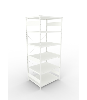 Fachbodenregal Grundregal 2500×1000×800 mm, 230 kg Fachlast 