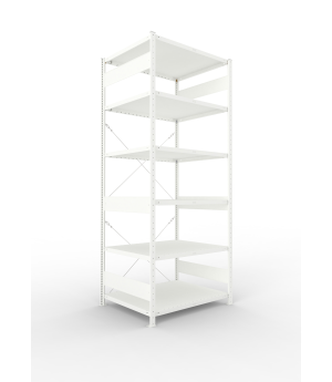 Fachbodenregal Grundregal 2500×1000×800 mm, 230 kg Fachlast 