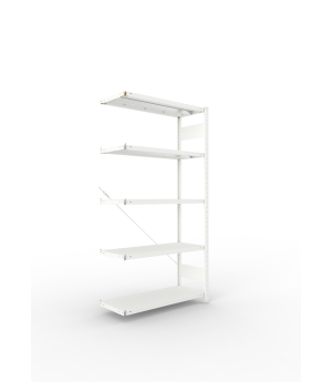 Fachbodenregal Anbauregal 2000×1000×400 mm, 330 kg Fachlast 