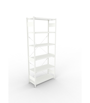 Fachbodenregal Grundregal 2500×1000×400 mm, 330 kg Fachlast 