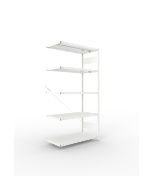 Fachbodenregal Anbauregal 2000×1000×500 mm, 330 kg Fachlast 