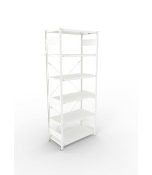 Fachbodenregal Grundregal 2500×1000×500 mm, 330 kg Fachlast 