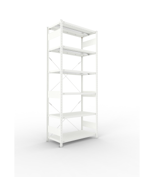 Fachbodenregal Grundregal 2500×1000×500 mm, 330 kg Fachlast 
