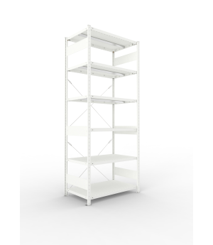 Fachbodenregal Grundregal 2500×1000×600 mm, 330 kg Fachlast 