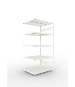 Fachbodenregal Anbauregal 2000×1000×800 mm, 330 kg Fachlast 