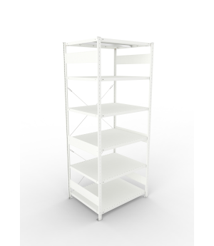 Fachbodenregal Grundregal 2500×1000×800 mm, 330 kg Fachlast 