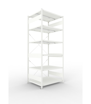 Fachbodenregal Grundregal 2500×1000×800 mm, 330 kg Fachlast 