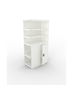 Fachbodenregal Anbauregal 2000×1000×500 mm, 150 kg Fachlast 