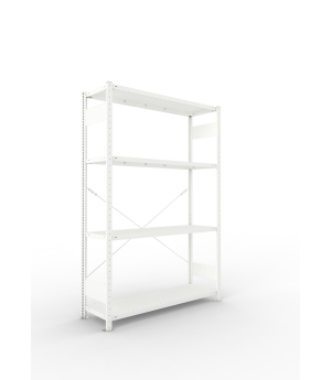 Fachbodenregal Grundregal 2000×1300×400 mm, 230 kg Fachlast 