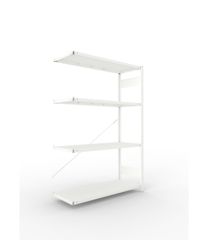Fachbodenregal Anbauregal 2000×1300×500 mm, 230 kg Fachlast 