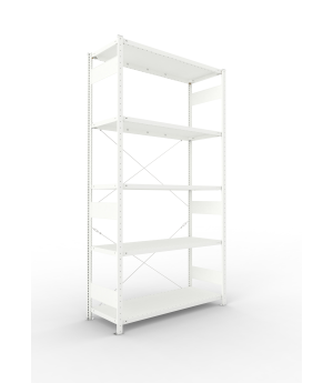 Fachbodenregal Grundregal 2500×1300×500 mm, 230 kg Fachlast 