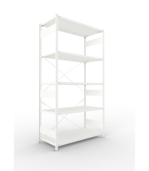 Fachbodenregal Grundregal 2500×1300×600 mm, 230 kg Fachlast 