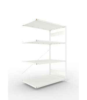 Fachbodenregal Anbauregal 2000×1300×800 mm, 230 kg Fachlast 