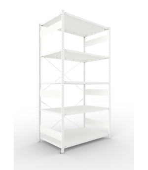 Fachbodenregal Grundregal 2500×1300×800 mm, 230 kg Fachlast 