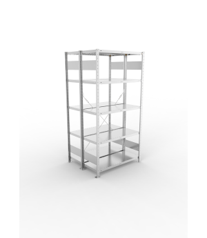 Fachbodenregal Grundregal 2000×1000×400 mm, 230 kg Fachlast 