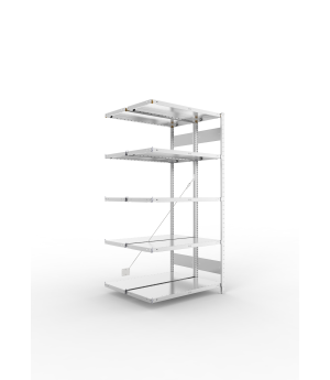 Fachbodenregal Anbauregal 2000×1000×400 mm, 230 kg Fachlast 