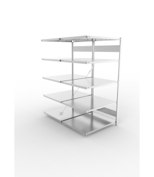 Fachbodenregal Anbauregal 2000×1000×800 mm, 230 kg Fachlast 