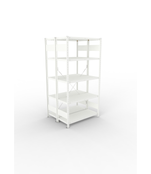 Fachbodenregal Grundregal 2000×1000×400 mm, 230 kg Fachlast 