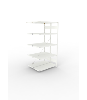 Fachbodenregal Anbauregal 2000×1000×400 mm, 230 kg Fachlast 